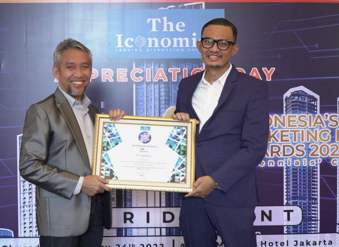 PT Pegadaian Dan Direktur Utamanya Sabet Penghargaan The Iconomics