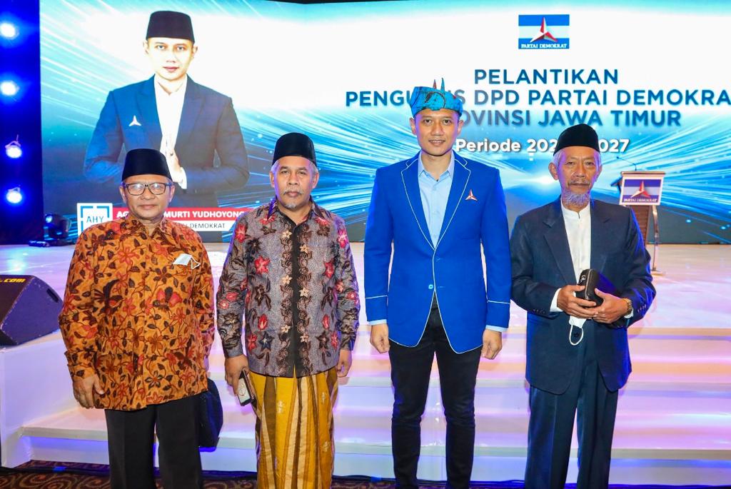 NU dan Muhammadiyah Jatim Doakan AHY dan Demokrat Sukses 2024