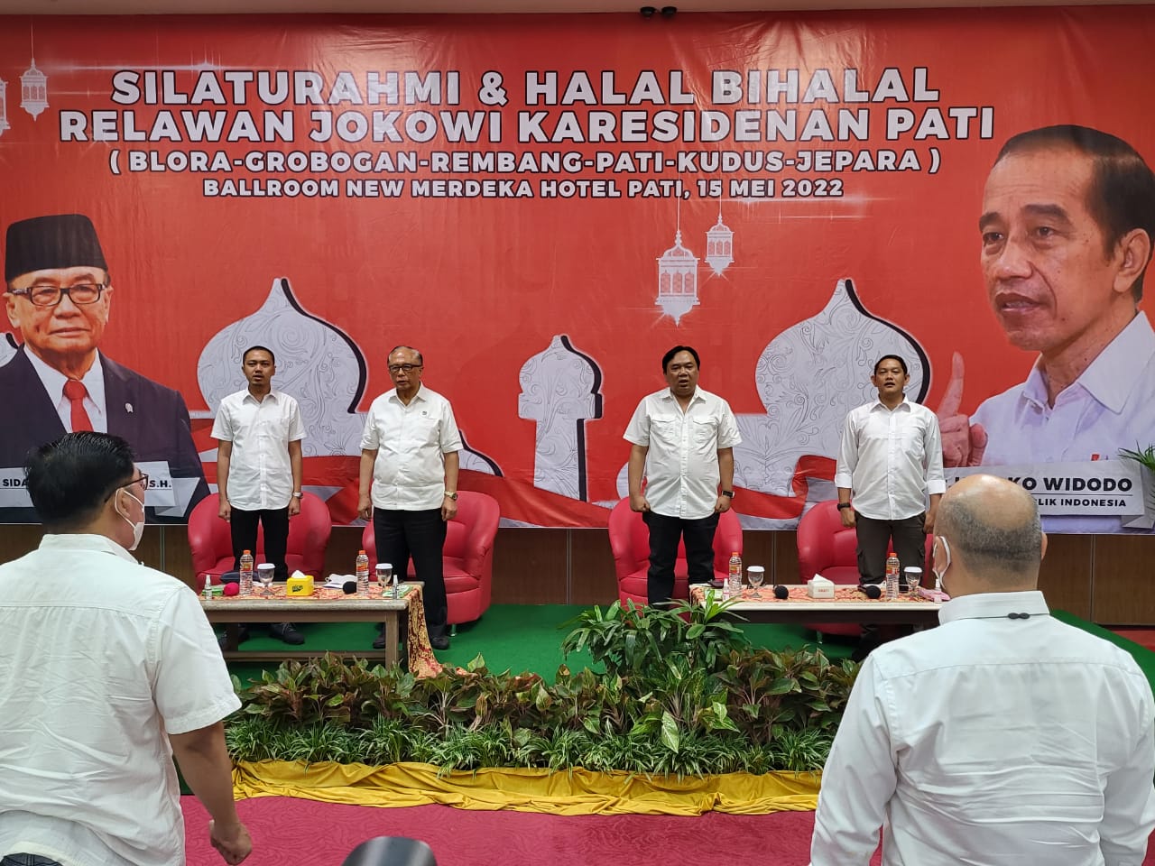 Relawan Plat K Teguhkan Sikap Setia Bersama Jokowi 2024