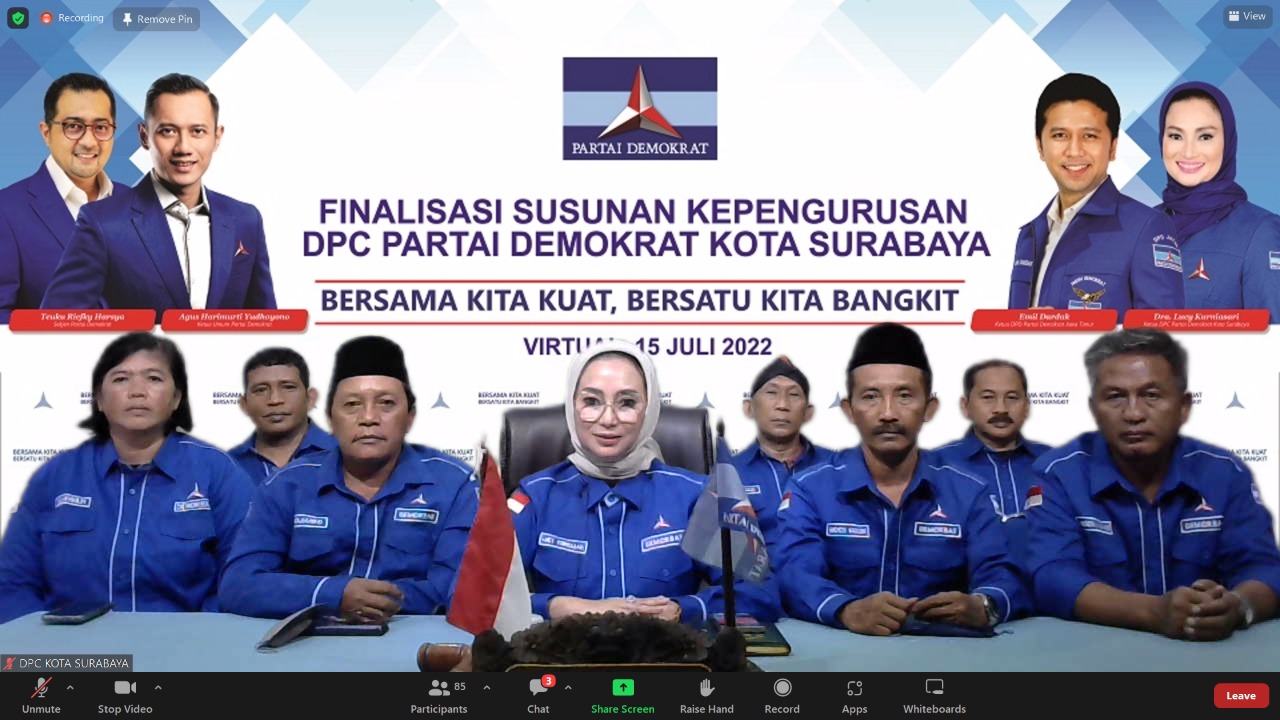 Lucy Kurniasari Akan Pimpin Partai Demokrat Surabaya Hingga 2027