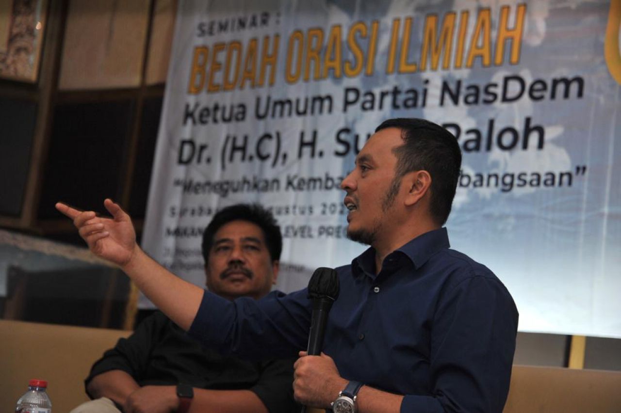 Membedah Orasi Ilmiah Surya Paloh, Menambah Cakrawala Masyarakat
