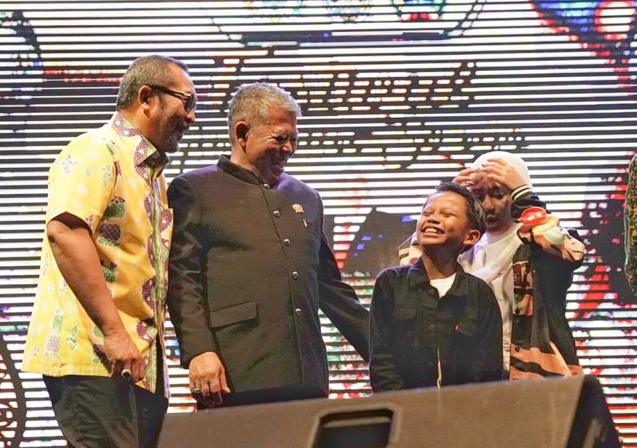 Festival Gubernur Soerjo di Magetan Hadirkan Farel Prayoga. (Foto: Humas DPRD Jatim)