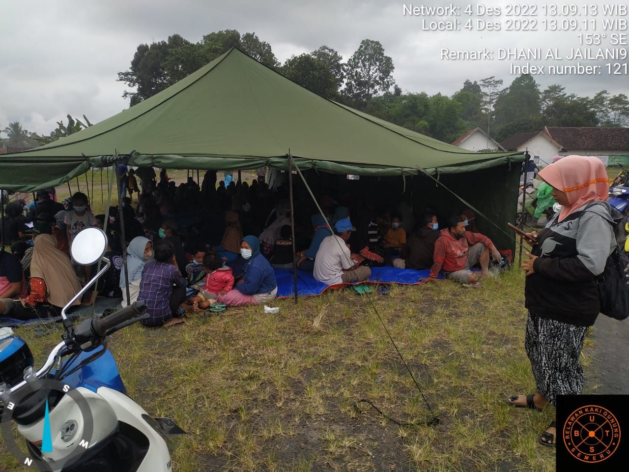 BPBD Jatim Kirim Bantuan dan Logistik Korban Erupsi Gunung Semeru