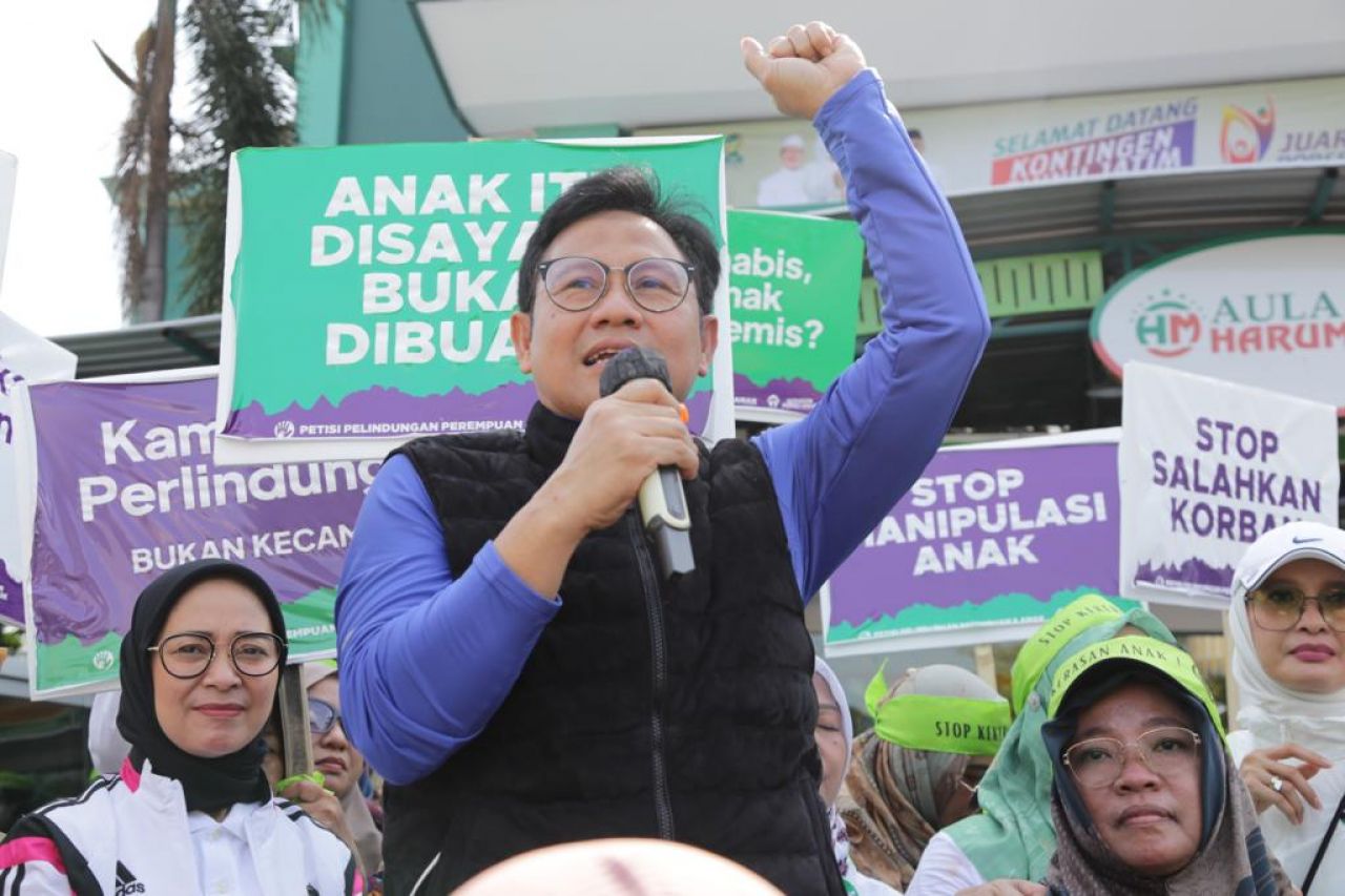 Gus Muhaimin Serukan Indonesia Bebas dari Kekerasan Anak dan Perempuan