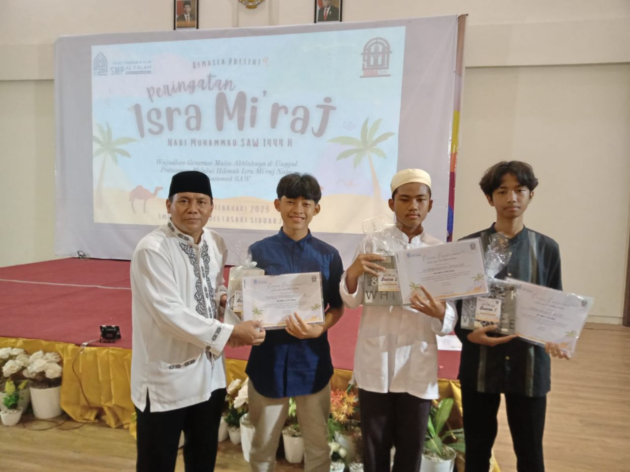 SMP Al Falah Deltasari Gelar Berbagai Lomba Sambut Isra Mi’raj, Ini ...