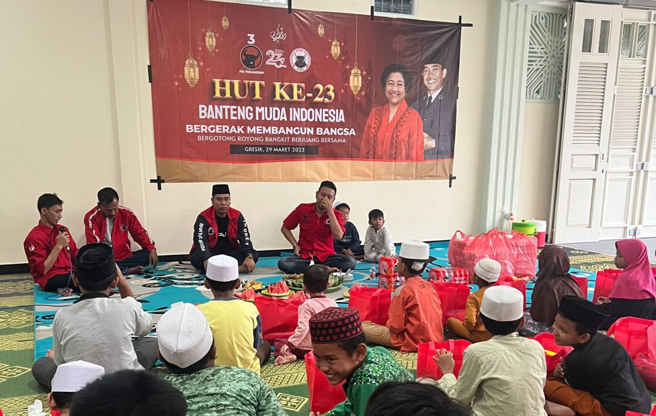 Buka Puasa Bareng Anak Yatim, BMI  Bergerak Jadi Amunisi PDI Perjuangan Hattrick