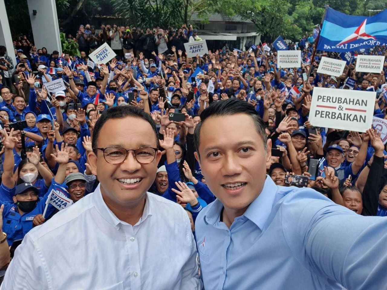 SMRC: AHY Kunci Pelesat Elektabilitas Anies Baswedan