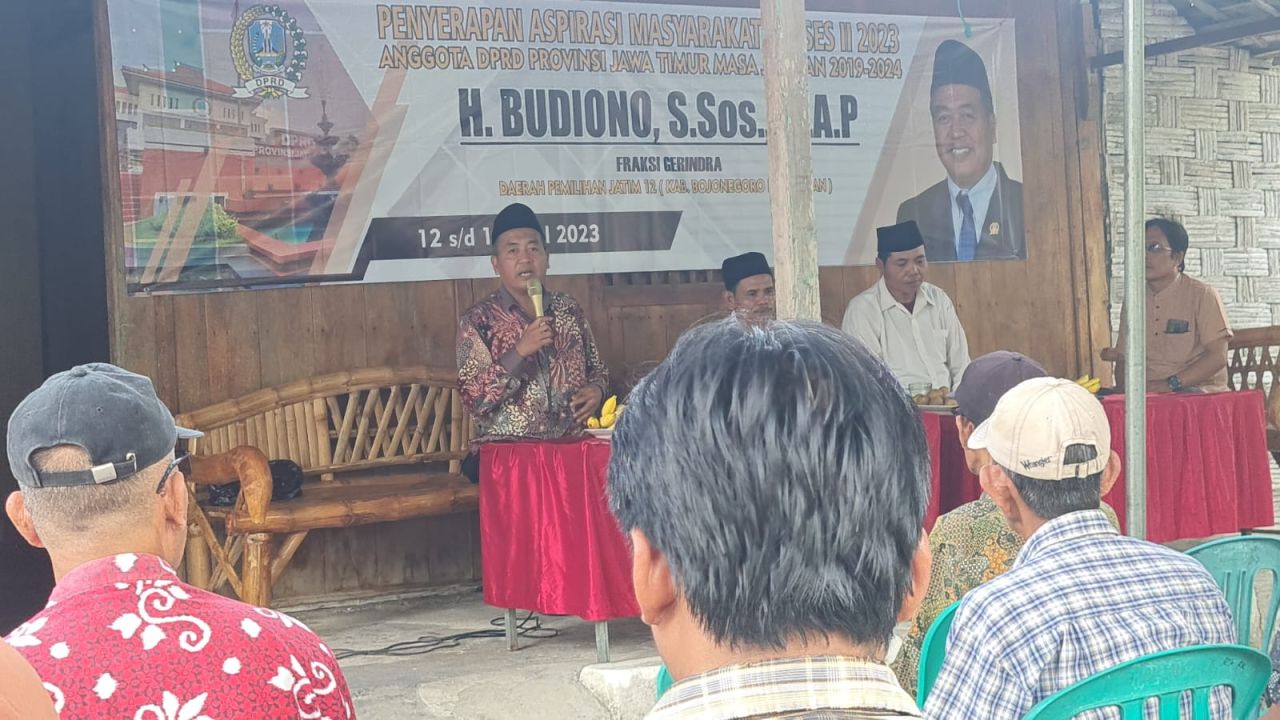 Budiono Reses di Tuban, Ingatkan Orang Tua Jauhkan Anak dari Narkoba hingga Radikalisme