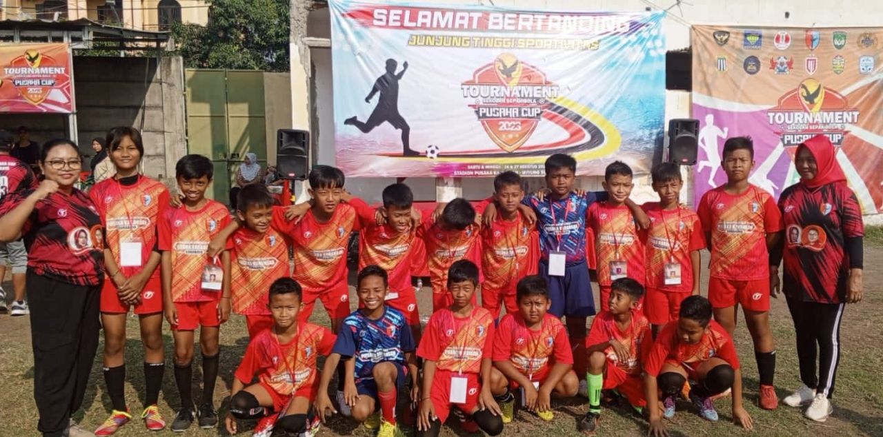 Harapan Agatha pada Turnamen Sepak Bola Pusaka Cup