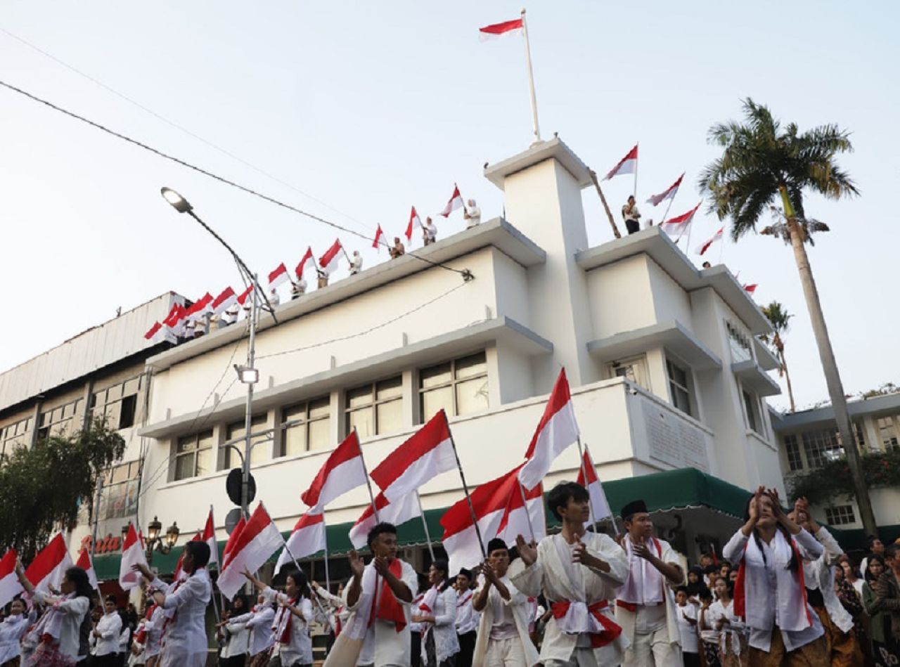 Pekik Merdeka Bergema di Hotel Majapahit Bikin Merinding