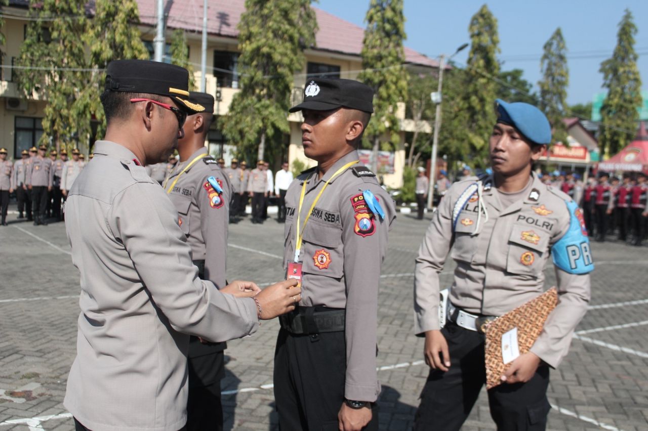49 Siswa SPN Polda Jatim Latihan Kerja di Polres Situbondo