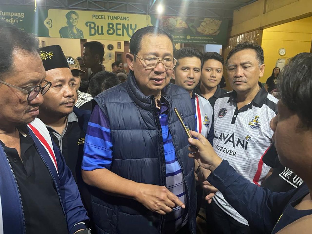 Turun Gunung di Mataraman, SBY: Caleg Jangan Banyak Janji tapi Konkret