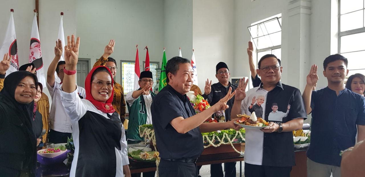 TPD Ganjar-Mahfud Jatim Berkantor di Gedung Internatio Surabaya, Ini Filosofinya