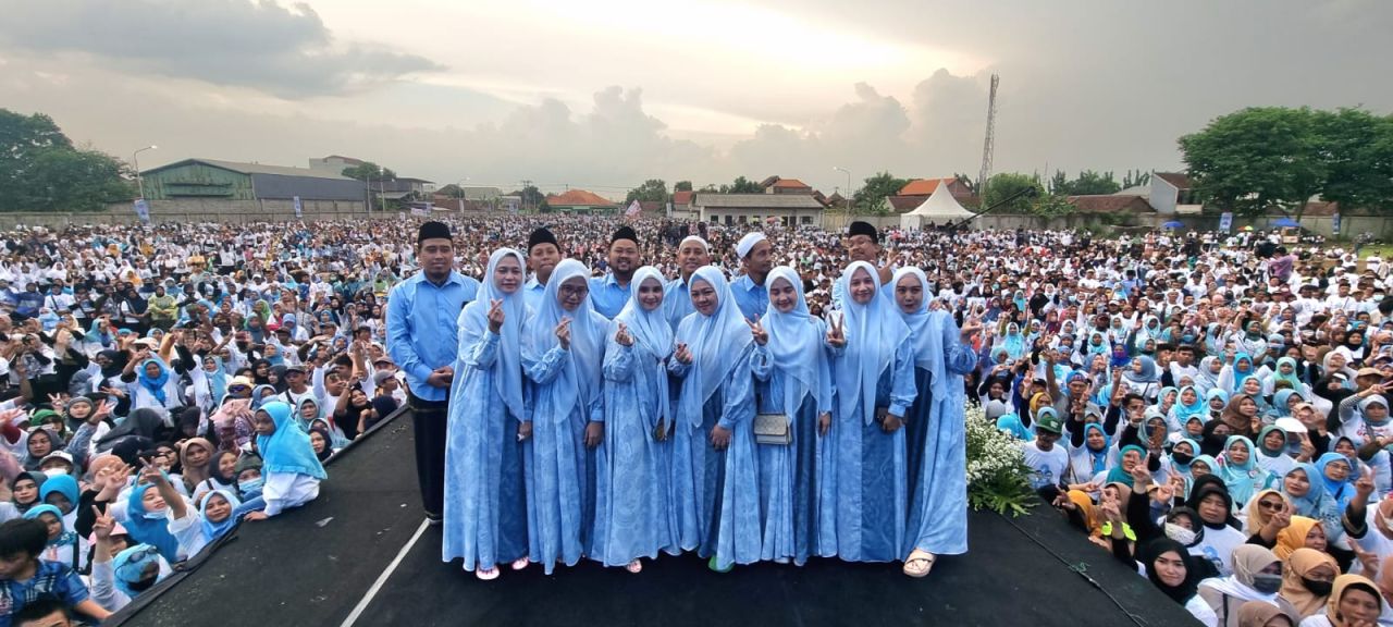 Dukungan ke Prabowo-Gibran Menguat , Ponpes Bumi Sholawat Merapat