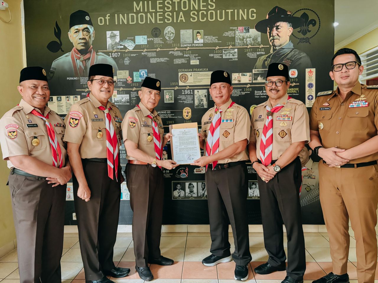Kwarda Pramuka Jatim Akhirnya Terima SK, Arum Sabil: Kita Saling Menguatkan