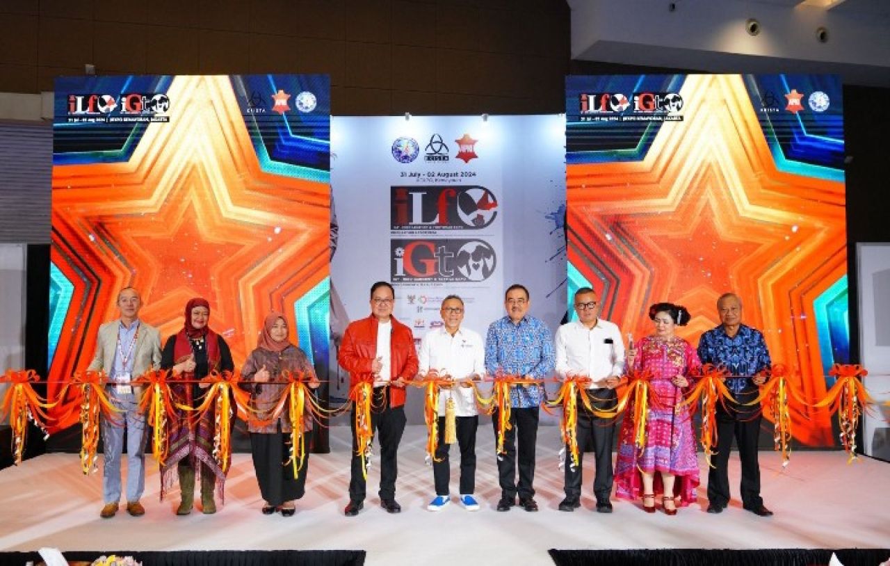 Pembukaan Indo Leather & Footwear Expo 2024. (Foto: ist)
