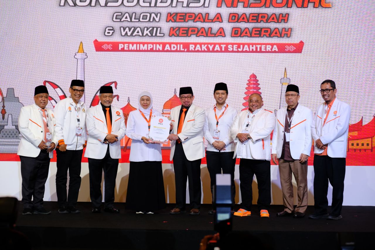 PKS Jatim All Out Menangkan Khofifah - Emil dan Seluruh Cakada Penerima B1KWK
