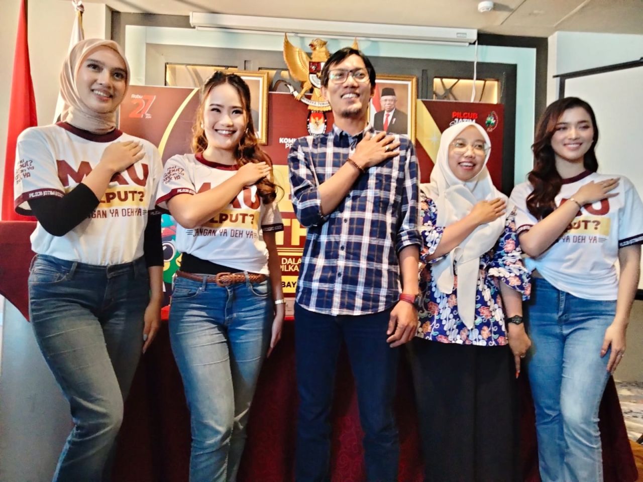 KPU Jatim Ajak Relawan Cantik Sosialisasikan Coblosan 27 November