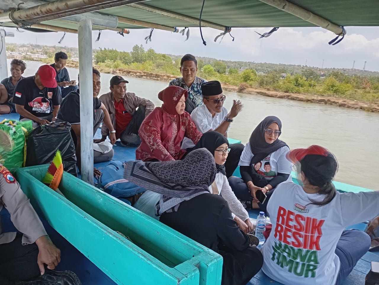 Diundang ke Sampang, Cagub Risma Beri Solusi Atasi Banjir Tahunan