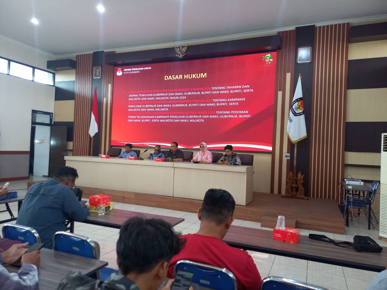 Diikuti Satu Paslon, KPU Surabaya Akan Adakan Debat Publik Perdana Hari Ini