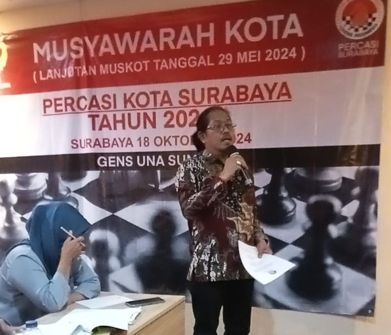 Budi Leksono Kembali Pimpin Percasi Surabaya