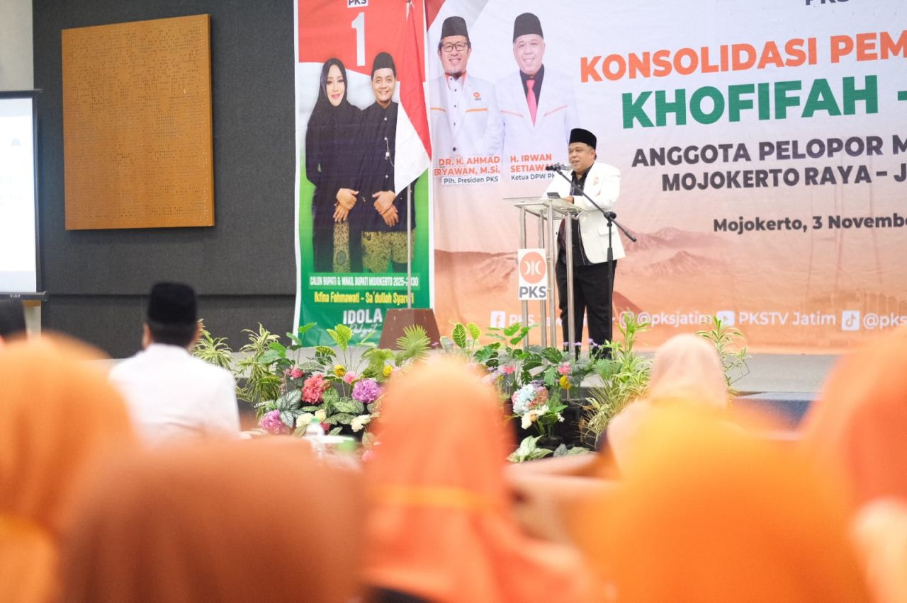 Ketua Dewan Pengurus Wilayah (DPW) PKS Jawa Timur, Irwan Setiawan. (Foto: Ist)