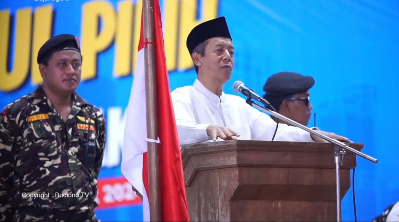 Relawan Santri Derek Kiai Bojonegoro Siap Wujudkan Kemenangan Khofifah - Emil