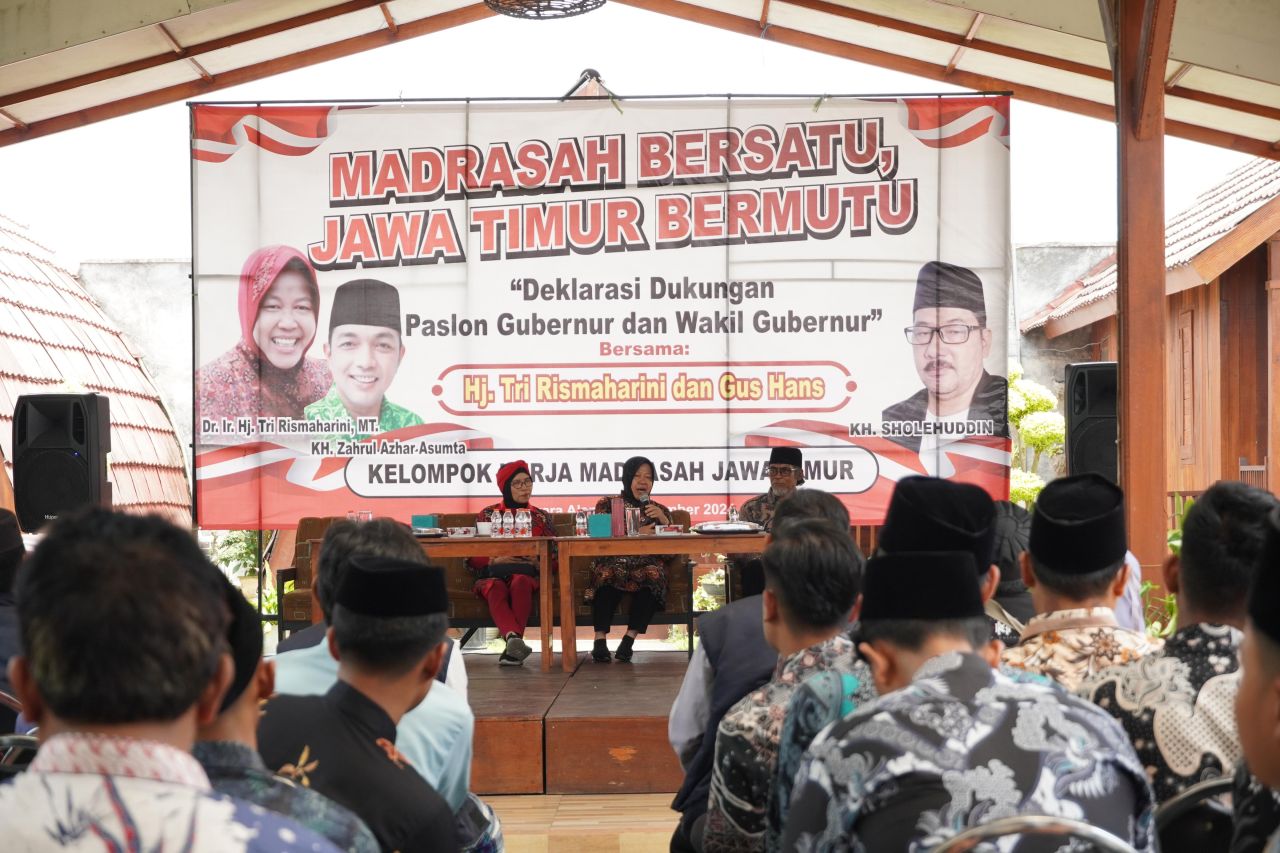 Kelompok Kerja Madrasah Jatim Dukung Risma-Gus Hans, Ini Alasannya