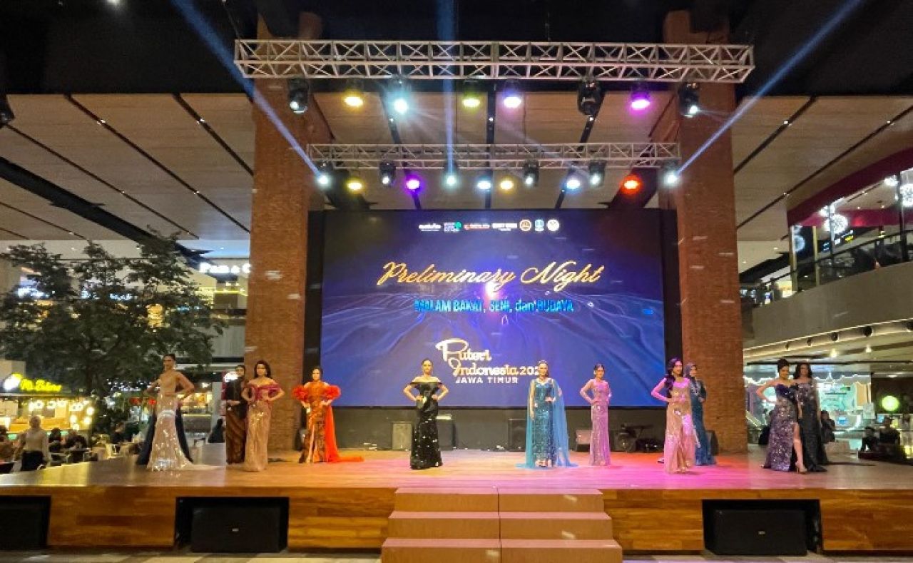 Keseruan Malam Preliminary Pemilihan Puteri Indonesia Jatim 2025