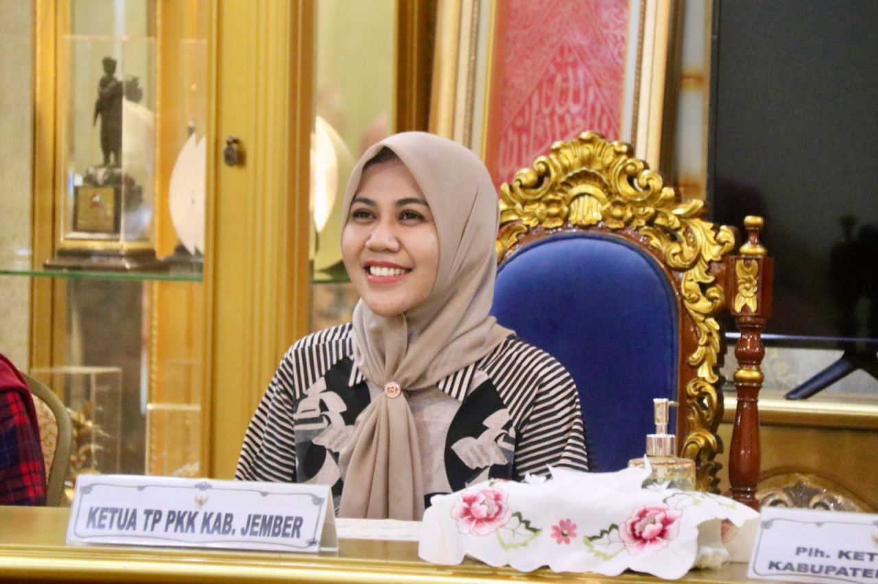 Ketua TP PKK Kabupaten Jember Ning Ghyta Eka Puspita. (Foto: ist)