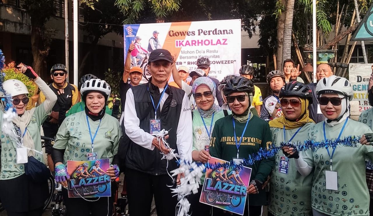 Keseruan Gowes Bareng Rholaz Gowezer