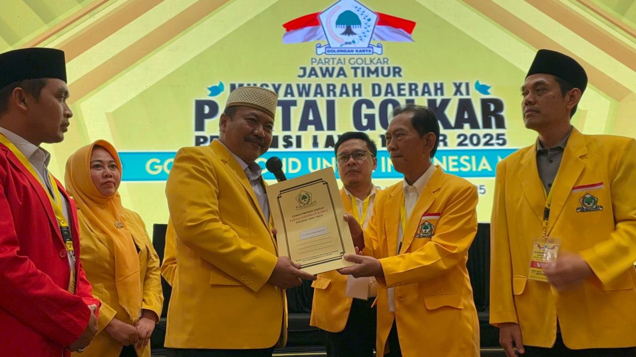 Ketua Golkar Jatim 2025-2030, Ali Mufthi Gaet Anak Muda Menang Pemilu 2029