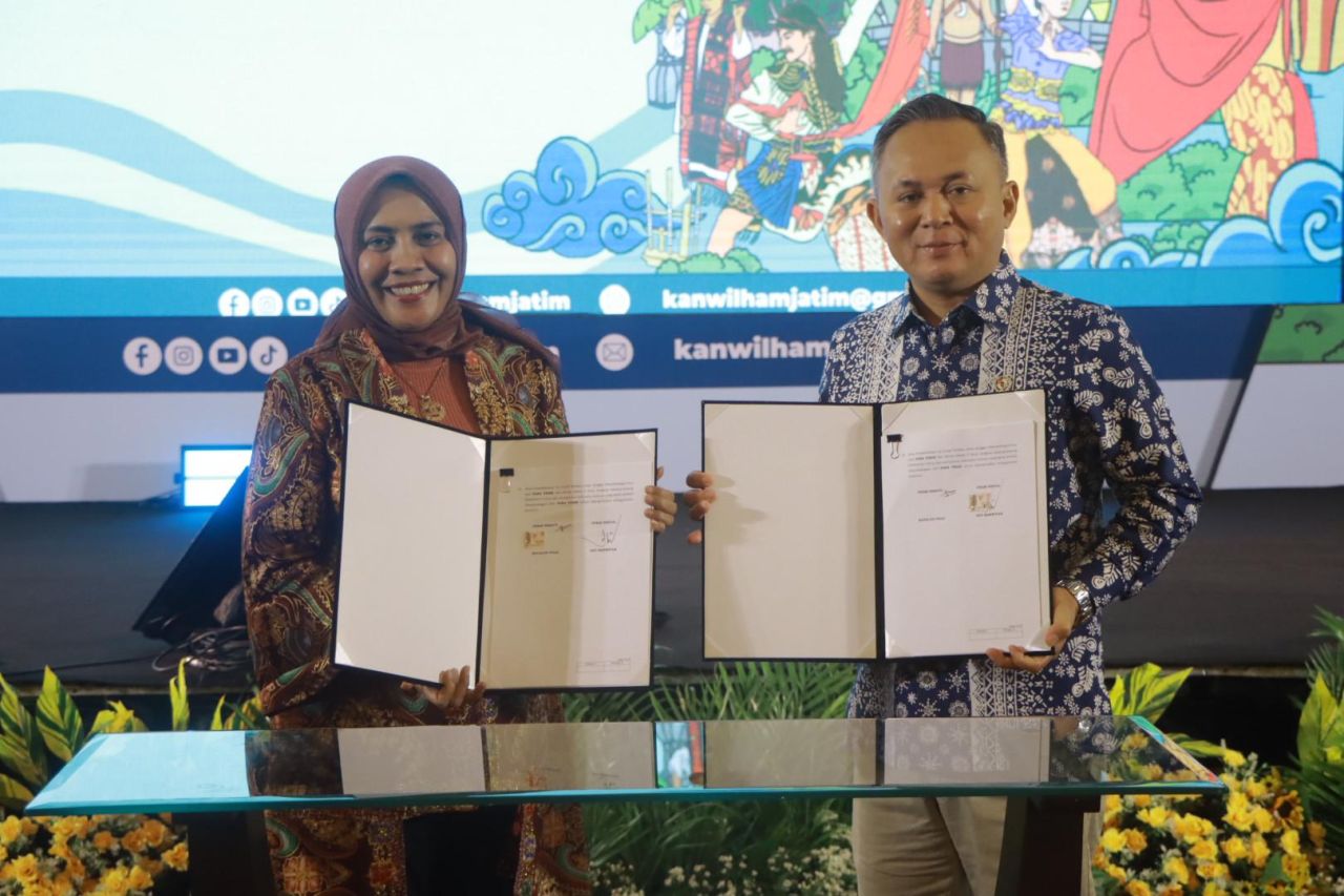 Unitomo dan KemenHAM Sepakati Kerja Sama Penguatan HAM