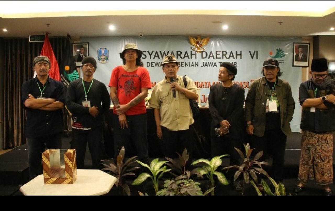 Hasil Musda VI DKJT: Struktur Baru dan Agenda Strategis Pemajuan Kebudayaan Jatim
