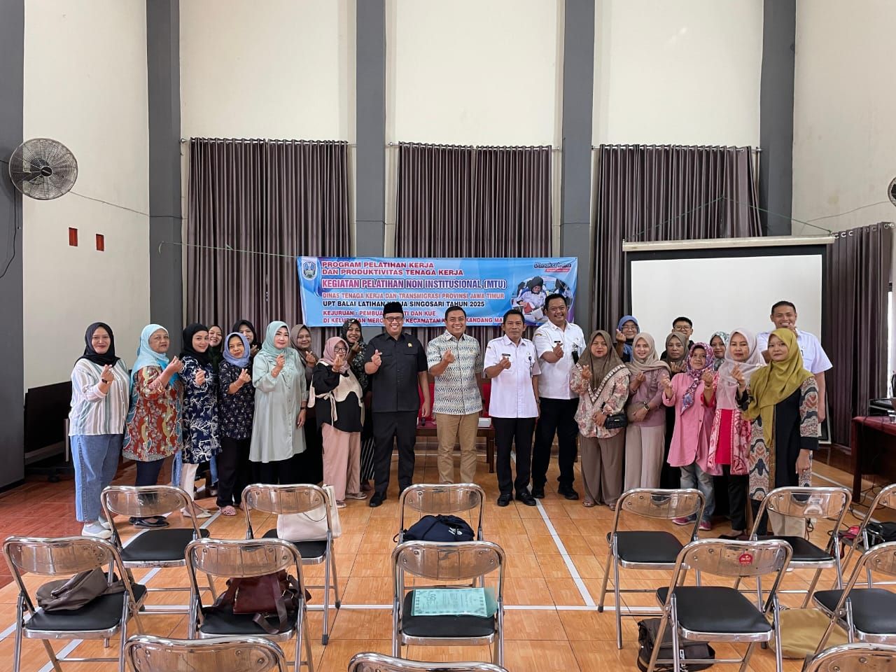 Puguh DPRD Jatim Fasilitasi Pelatihan Kerja, Berharap Kemandirian Ekonomi Warga Kota Malang