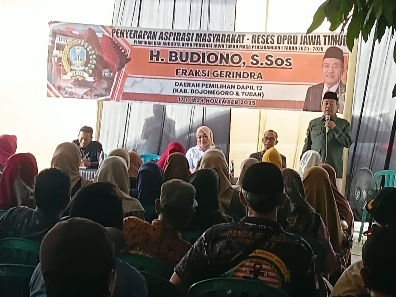 Reses Budiono, Petani di Tuban Sambat Soal Air Irigasi dan Kekurangan Kuota Pupuk Bersubsidi