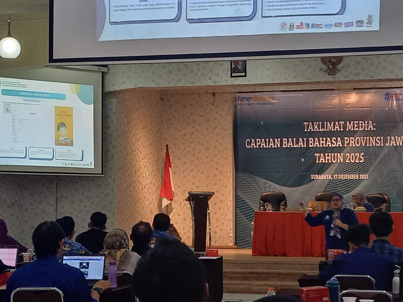 Balai Bahasa Jatim Uraikan Capaian 2025, Perkuat Literasi hingga Internasionalisasi Bahasa Indonesia
