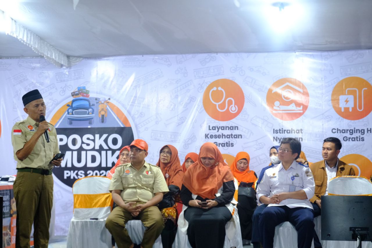 Ngopi hingga Pijat Gratis, Posko Mudik PKS Jatim Siap Manjakan Pemudik