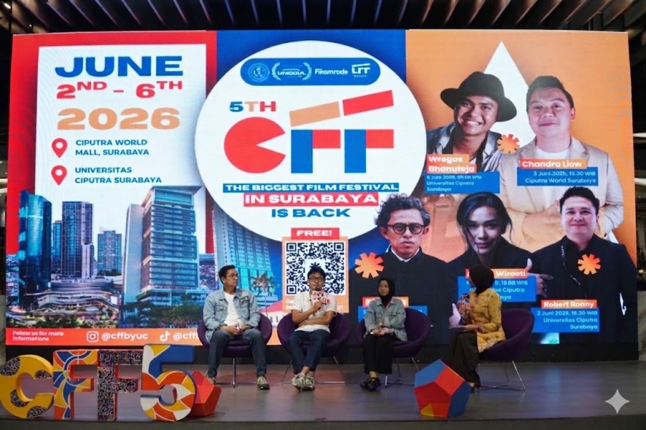280 Film Karya Sineas Muda dari 35 Negara Ramaikan CFF Ke-5 Fikom Universitas Ciputra