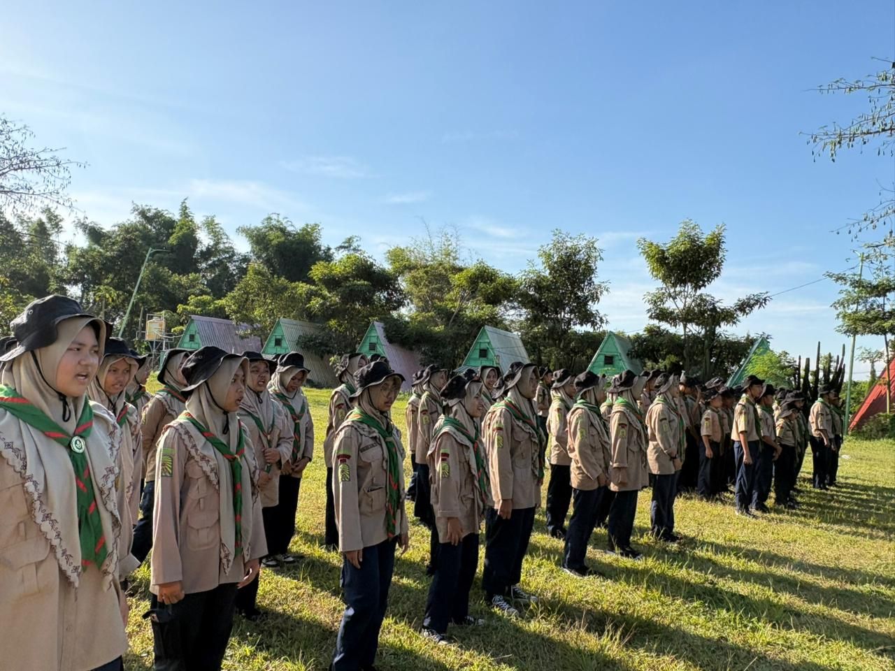 Perkemahan Akbar Hizbul Wathan SMP Muhammadiyah 1 Surabaya Cetak Siswa Tangguh