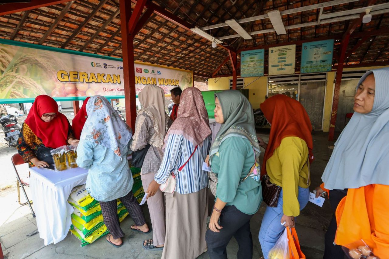 GPM yang digelar di Balai RW 3, Jalan Sumberan, Kelurahan Balas Klumprik, Kecamatan Wiyung, Surabaya. (Foto: Humas Pemkot Surabaya)