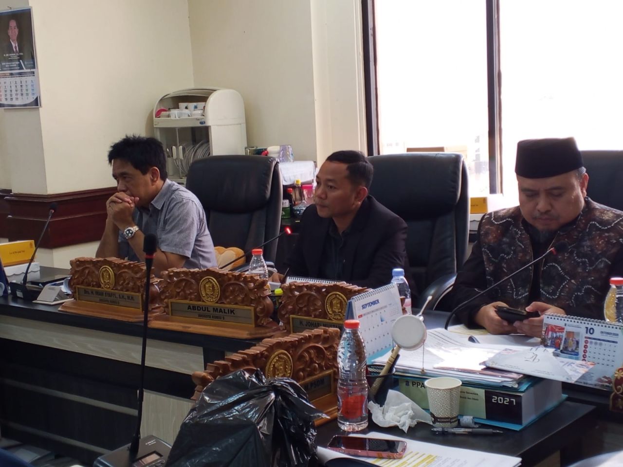 Ketua Pansus Raperda Jamsostek DPRD Kota Surabaya Abdul Malik