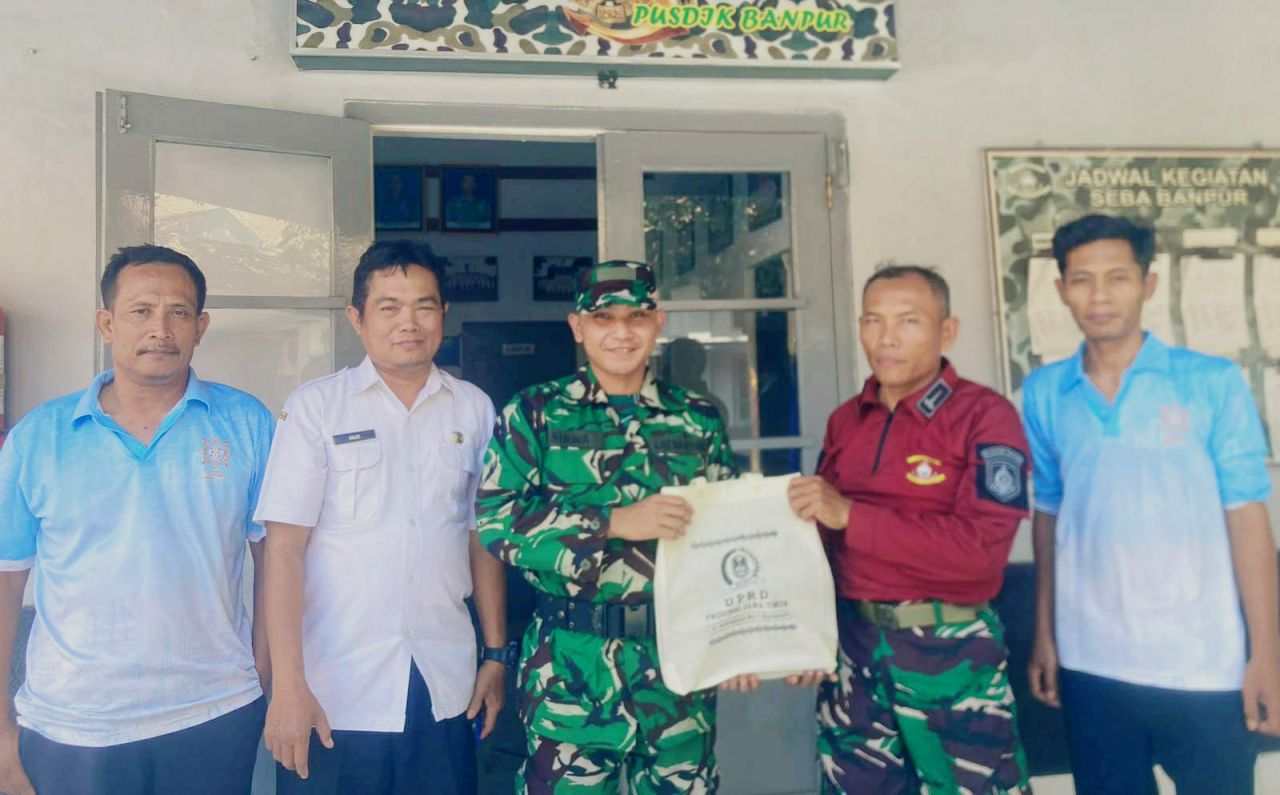 Sofyan Ardiyansyah mengikuti rangkaian Latsarmil Komcad Matra Laut. (Foto: ist)