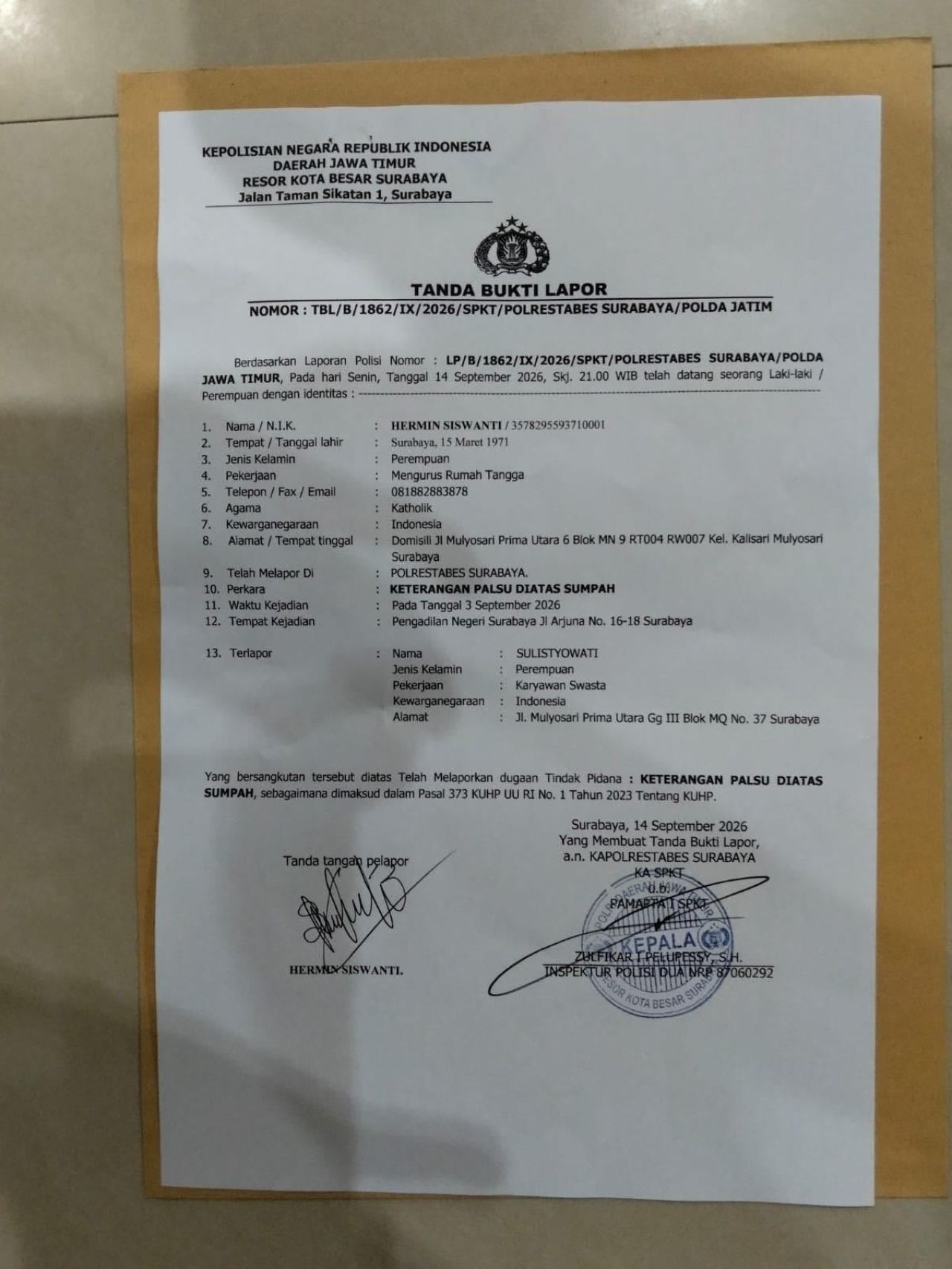 Warga Kalisari Gugat RT Agar Lebih Transparan Kelola Dana Iuran Warga