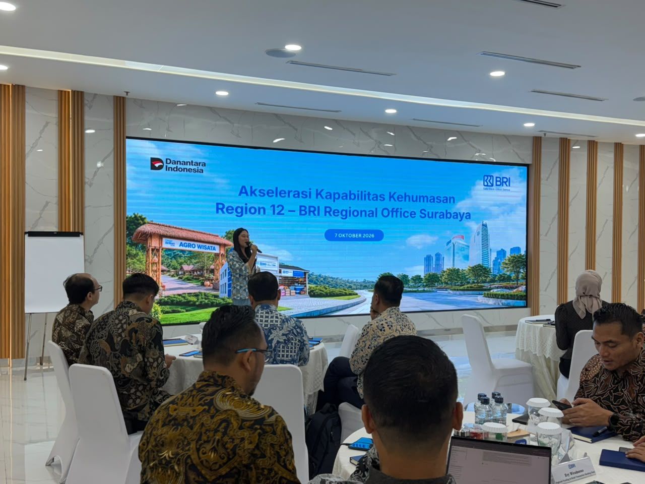 Suasana Program Pendidikan Akselerasi Kapabilitas Kehumasan yang digelar BRI Corporate University